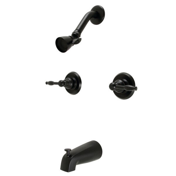 Tub and Shower Faucet, Matte Black